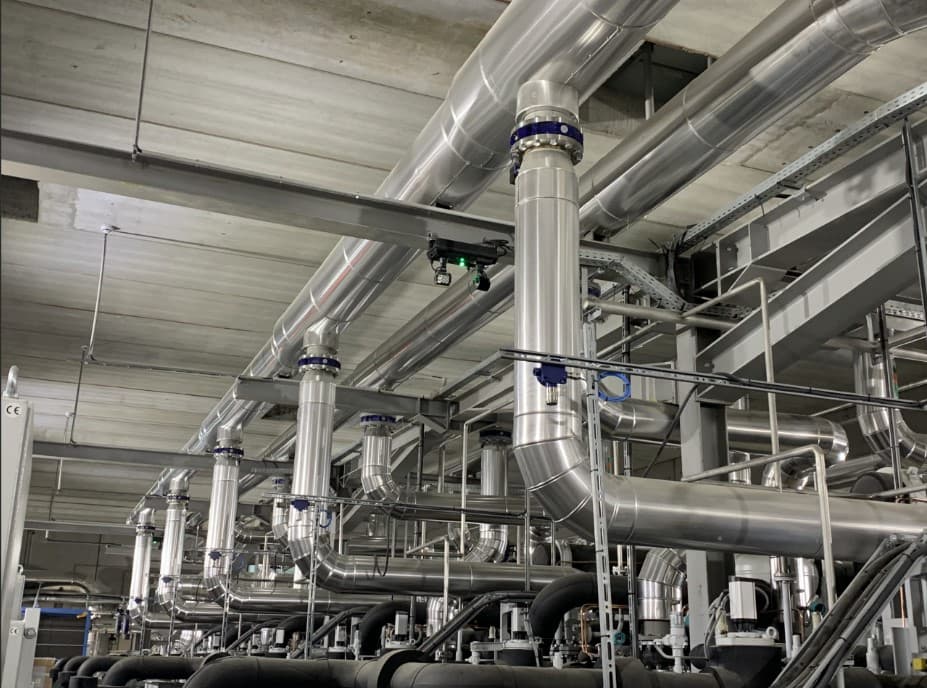 Calorifugeage industriel sur site